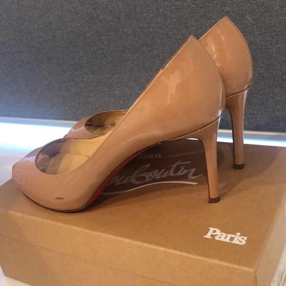 👠Reduced 👠 Christian Louboutin No Matter 85 Patent Calf - Picture 2 of 6